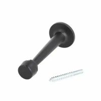 Odbojnik mosiężny do drzwi WASP fi30x82mm czarny