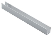 Profil U systemu SPUTNIK aluminium polerowane/2,5m