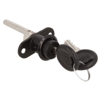 Zamek centralny SISO 1018 fi19mm jeden numer klucza D20 CK czarny