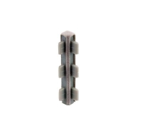 Łącznik przegrody szuflady 2-stronny 60mm, szary welur