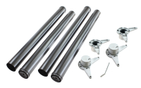Nogi stołu fi60x710mm czarny mat/Cena za kpl-4szt