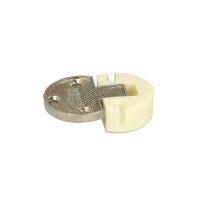 Zawias meblowy FLAP fi30x12mm białe tworzywo nikiel