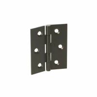 Zawias pasowy 50x40x1,4mm z mosiądzu czarny mat