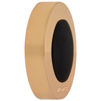 Odbojnik ścienny RING 38x10mm złoty/czarny