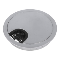 Przepust kablowy fi80x13mm znalowy szczotka aluminium