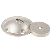 Mocowanie nóg meblowych MINI TWISTER fi85x24mm z regulacja kąta nogi SS304 surowy