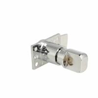 Zamek krzywkowy na kłódkę SISO ROTO 180st fi22x20mm z płytką montażową