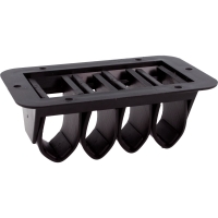 Prowadzenie kabli TRIK czarny 110x65x42mm