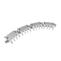 Prowadzenie kabli SPIDER RAL9006/1mb, srebrny