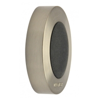 Odbojnik ścienny RING 38x10mm stal/czarny