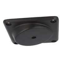 Łącznik nogi LINO 120x120mm 10st/stal/czarny