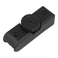 Stopka meblowa PANEL do płyty 18mm czarna
