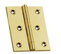 Zawias pasowy 60x50x1,8mm polerowany mosiądz