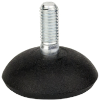 Stopka meblowa ARC M8x20mm fi40 czarna