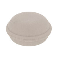 Odbojnik ścienny samoprzylepny MACARON fi34x19mm mocca