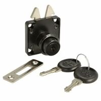 Zamek żaluzjowy SISO X855 fi19x22mm CK czarny