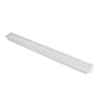 Przepust kablowy NS 45x427x19mm aluminium anoda z białą szczotką