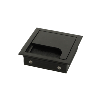 Przepust kablowy RUMBA 80x80x24mm aluminium czarny