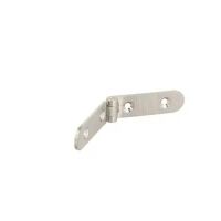 Zawias meblowy FLAP SLIM 12,5x80x2mm nikiel szczotkowany