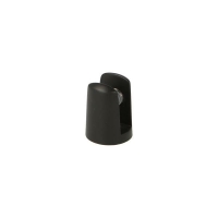 Wspornik szkła CYLINDRYCZNY 4-6mm       czarny                                                                                                                                                                                        