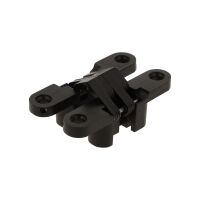 Zawias do blatów składanych stołu VICI 60x13mm 180st czarny