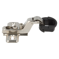 Zawias szkła p MINI C 4-6mm odgięty wpus