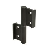 Zawias do kabin toaletowych NINA WC SISO lewy aluminium czarny