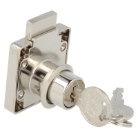 Zamek meblowy kwadratowy SISO X850 fi19x22mm MCK