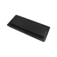 Przepust kablowy LEO 300x127x27mm czarny z cichym domykiem