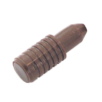 Kołek blatu plastik męski fi8x26mm brąz