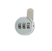 Zamek szyfrowy JACKS 19x16mm, chrom, prawy