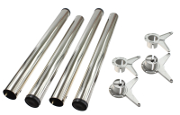Nogi stołu fi60x710mm wygląd SS/Cena za kpl-4szt