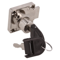 Zamek meblowy kwadratowy SISO X850 fi19x22mm lewy Master J12 MIC HCK