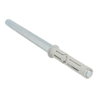 Wspornik półki wpuszczany stalowy fi12x140mm