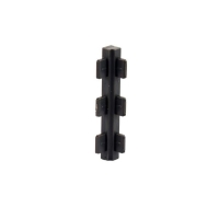 Łącznik przegrody szuflady 2-stronny 60mm, szary