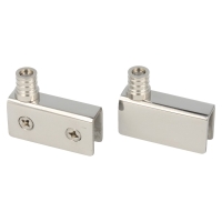 Zawias osiowy do szkła SISO SMALL 6mm stal nierdzewna PARA