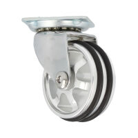 Kółko meblowe JAC fi50 z płytką montażową 42x42mm