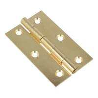 Zawias splatany stal 90x54x1,75mm mosiądzowany/złoty