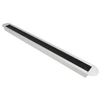 Przepust NSII 45x450x19 oval aluminium anoda z czarna szczotką