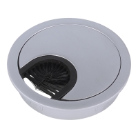 Przepust kablowy fi60x13mm znalowy szczotka aluminium
