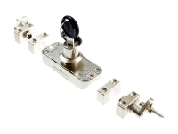 Zamek baskwilowy trzypunktowy SISO X922 fi16,5x22mm CK