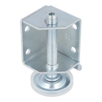 Stopka meblowa cokołowa ANGOLO M8x60mm prawa