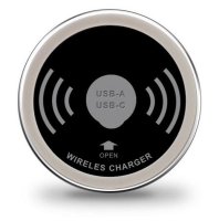 Bezprzewodowa ładowarka do telefonu fi60 z portami USB A + USB C