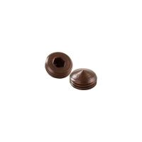 KD Złącze tulejka M10x7,5mm brąz