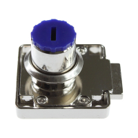 Zamek meblowy kwadratowy SISO X850 fi19x22mm korpus