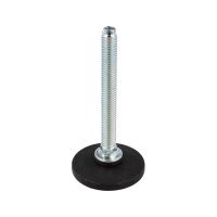 Stopka meblowa TIME M10x75mm fi50 czarna