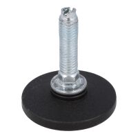 Stopka meblowa TIME M10x34mm fi50 czarna