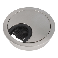 Przepust kablowy fi60x13mm znalowy szczotka stal szczotkowana