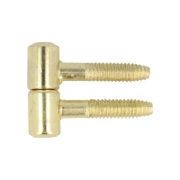 Zawias drzwiowy dwutrzpieniowy 9x26mm mosiądz