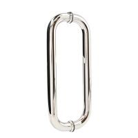 Pochwyt drzwiowy OVAL fi25x330mm stal nierdz. chrom